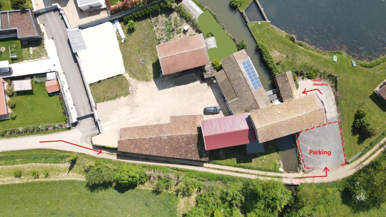 Le Moulin Traffay Guest House Saint-Didier-sur-Chalaronne Exterior foto